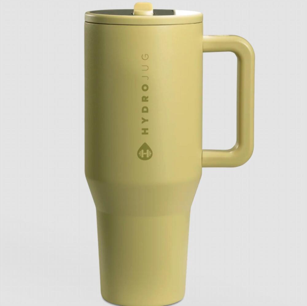 NEW HYDROJUG traveler leakproof insulated tumbler in olive